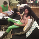 Illustration for article titled WWF-Themed Fantasy Football Draft Features Impressive Costumes